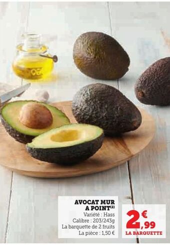 U Express Avocat mur a point offre