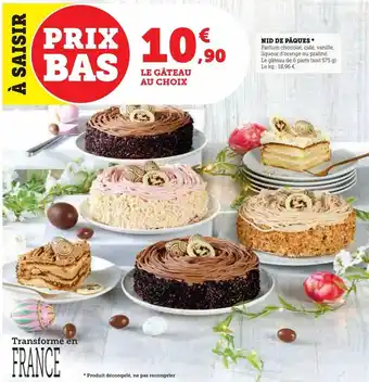 U Express Nid de pâques offre