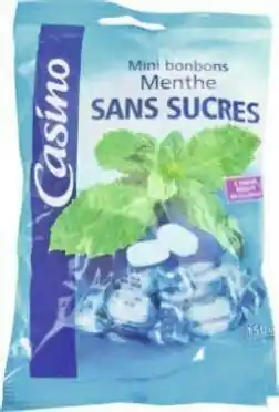 Mini Bonbons Menthe sans sucres