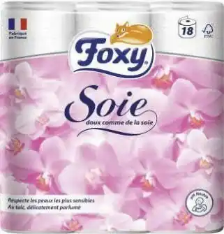 Papier toilette blanc Soie