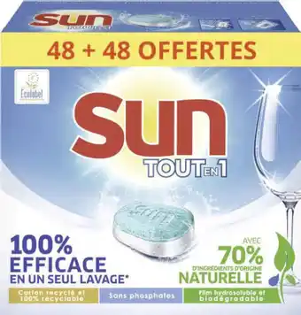 Géant Casino Tablettes Lave-Vaisselle Ecolabel Tout En 1* offre