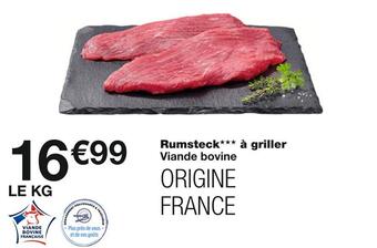Monoprix Rumsteck à griller offre