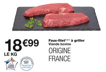 Monoprix Faux-filet à griller offre
