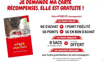 9 sacs de croquettes achetés = le 10e sac offert