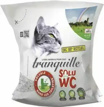 Géant Casino Litière pour chat Solu WC offre