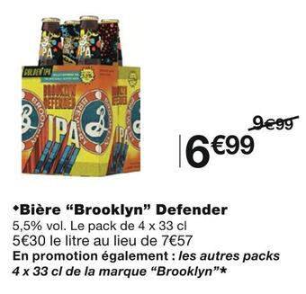Brooklyn biĂšre defender