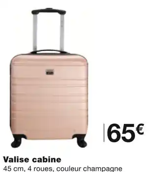 Monoprix Valise cabine offre