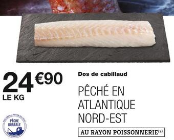 Monoprix Dos de cabillaud offre