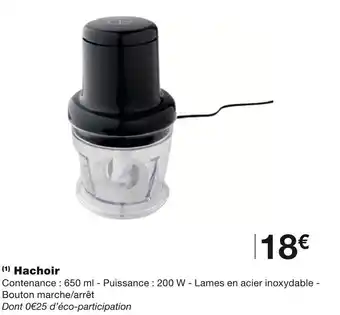 Monoprix Hachoir offre