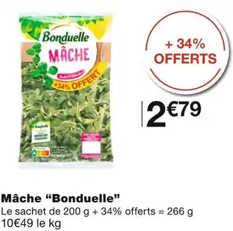 Monoprix Bonduelle mâche offre