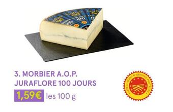 Monoprix Juraflore morbier a.o.p. 100 jours offre
