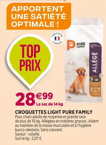 Delbard Pure family croquettes light offre