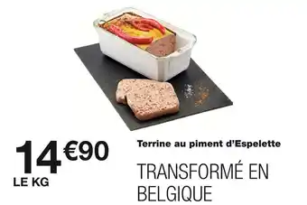 Terrine au piment dâespelette