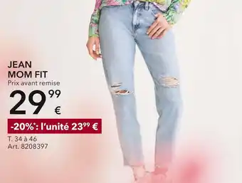 Jean mom fit