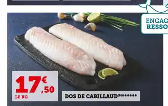 Dos de cabillaud