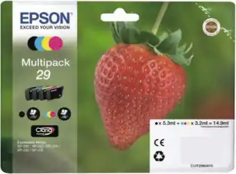 Géant Casino Pack Cartouche Noir + Couleur FRAISE offre