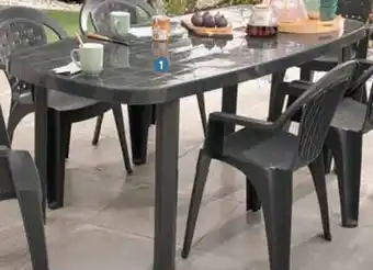 Intermarché Set 7 pieces nabucco anthracite offre