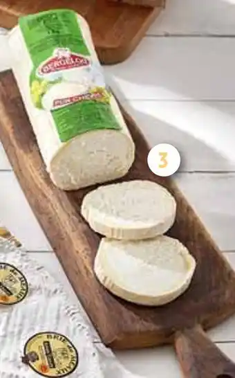 Intermarché Bergelou buche de chèvre offre
