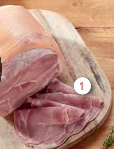 Intermarché Jambon cuit superieur avec couenne offre