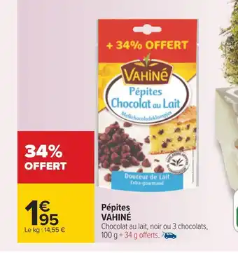 Vahiné pépites