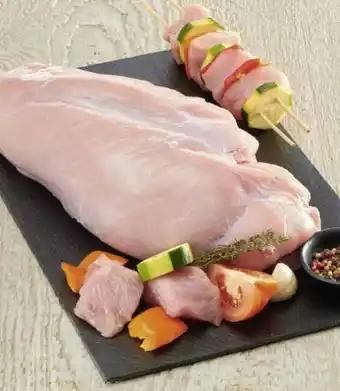 Géant Casino Dinde filet pour brochettes offre