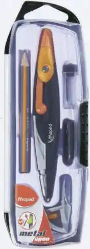 Coffret compas 5 pièces