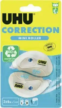 2 Rollers correcteurs mini 6m x 5 mm