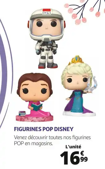 Auchan Disney figurines pop disney offre