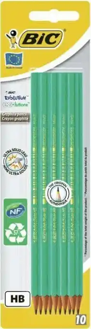 10 Crayons graphite