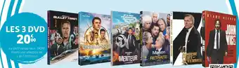 Auchan Les 3 dvd offre