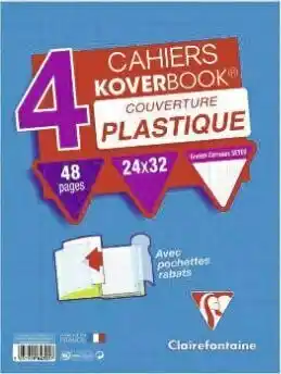 Géant Casino 4 Cahiers Koverbook offre
