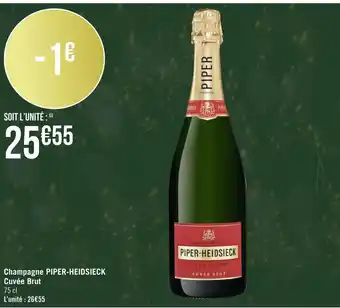 Piper-heidsieck champagne cuvée brut