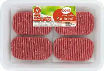 Match Steak haché 15% MG offre