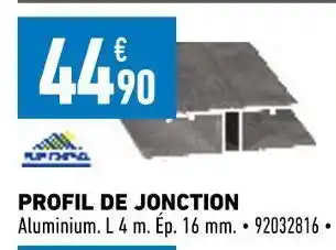 Sedpa profil de jonction