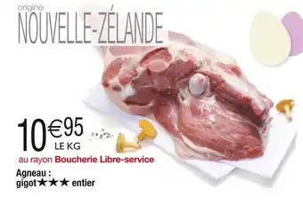 Cora x Carrefour Agneau : gigot entier offre