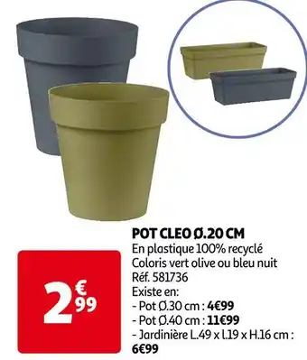 Pot cleo Ăž.20 cm