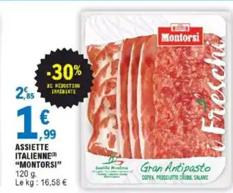 E.Leclerc Assiette italiens Montorsi offre