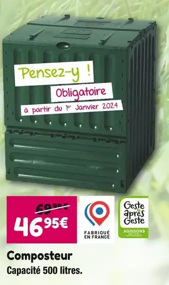 Point Vert Composteur offre