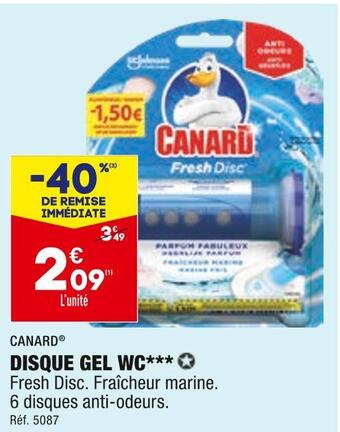 ALDI Canard® disque gel wc*** offre