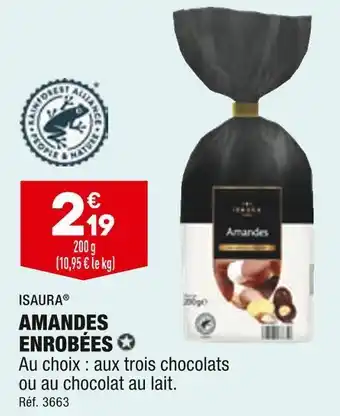 ALDI Isaura amandes enrobées offre