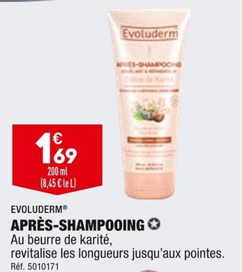 ALDI Evoluderm après-shampooing offre