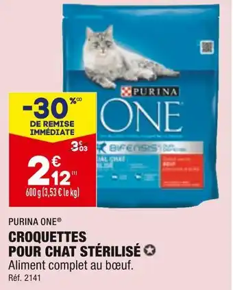 ALDI Purina croquettes pour chat stérilisé offre