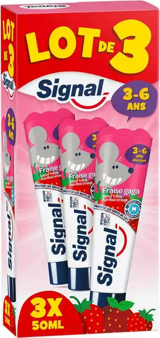 Match Dentifrice enfant offre