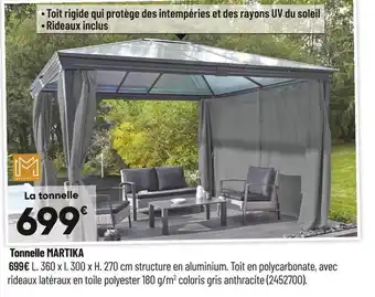 Bricorama Tonnelle martika offre
