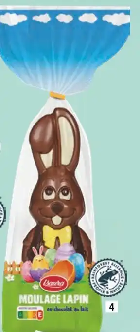 ALDI Isaura moulage lapin en chocolat offre
