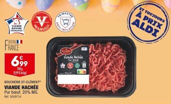 ALDI Boucherie st-clément viande hachée offre