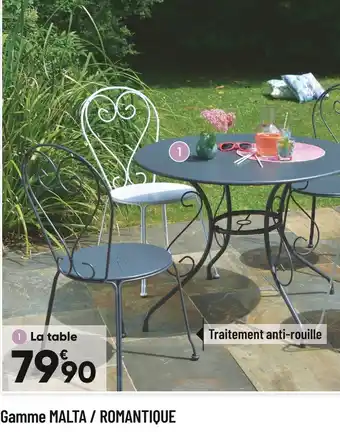 Bricorama Table malta offre
