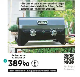 Bricorama Compingaz le barbecue attitude lx offre