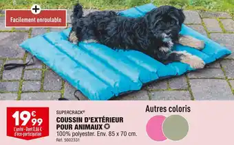 ALDI Supercrack® coussin d’extérieur pour animaux offre
