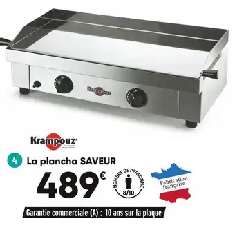Bricorama Krampouz la plancha saveur offre